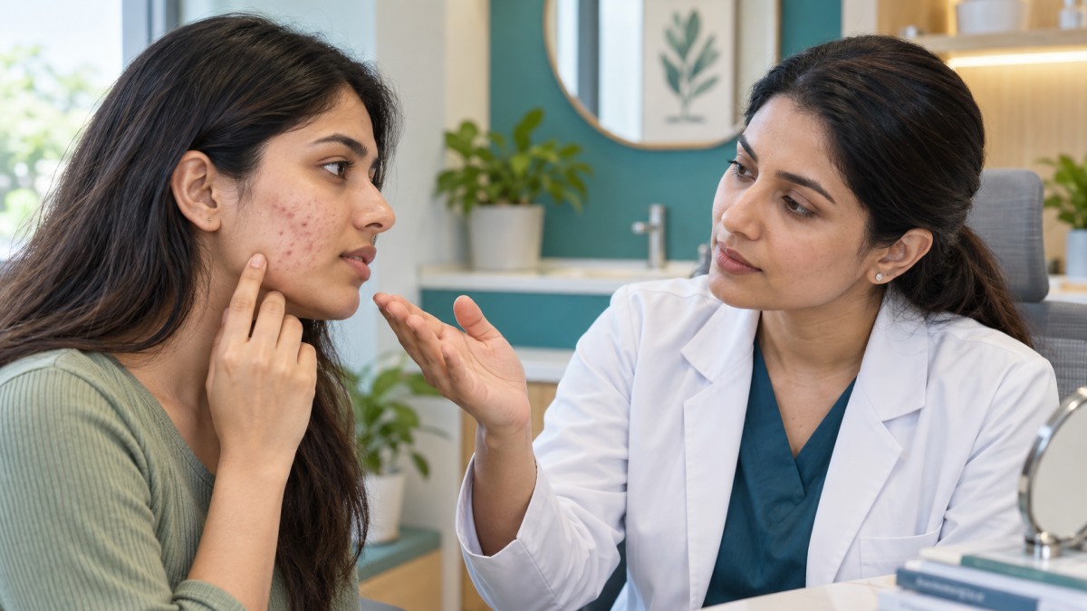Baar-baar acne hone par dermatologist se kab milein?