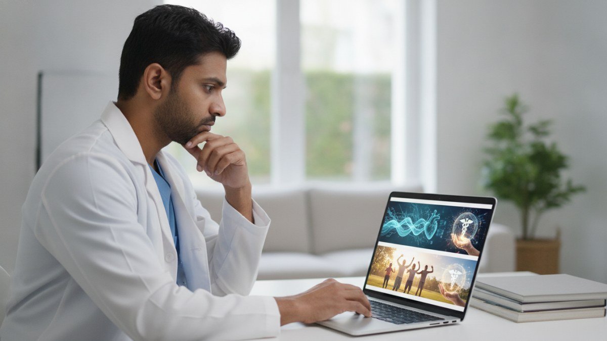 Doctor Blog Banners: Upload Images or Choose an AI Option