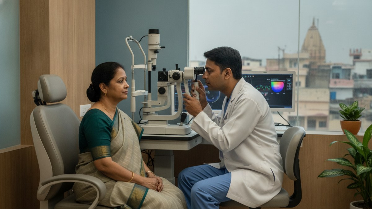 Ratlam mein blurry vision pe eye specialist kab dikhayein