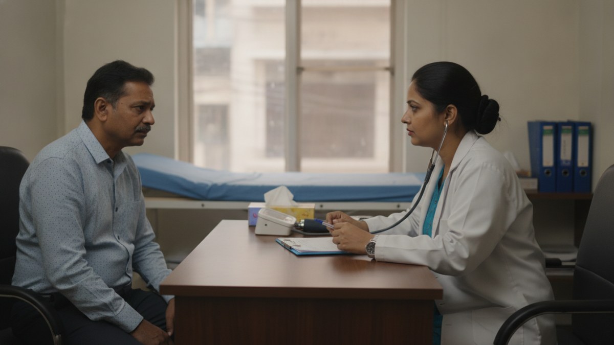 Indore mein Bukhar Khansi Jukam pe GP kab dikhaein