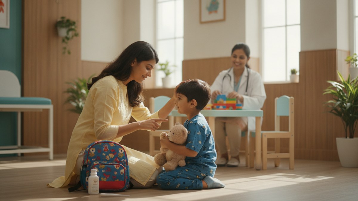 Bachche ko Doctor ke Paas Le Jaane se Pehle Kaise Taiyar Karein?