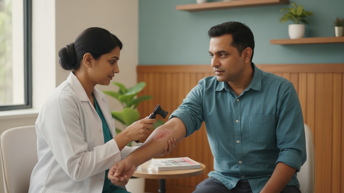 Skin par baar-baar khujli aur dry patches: dermatologist se kab milein?