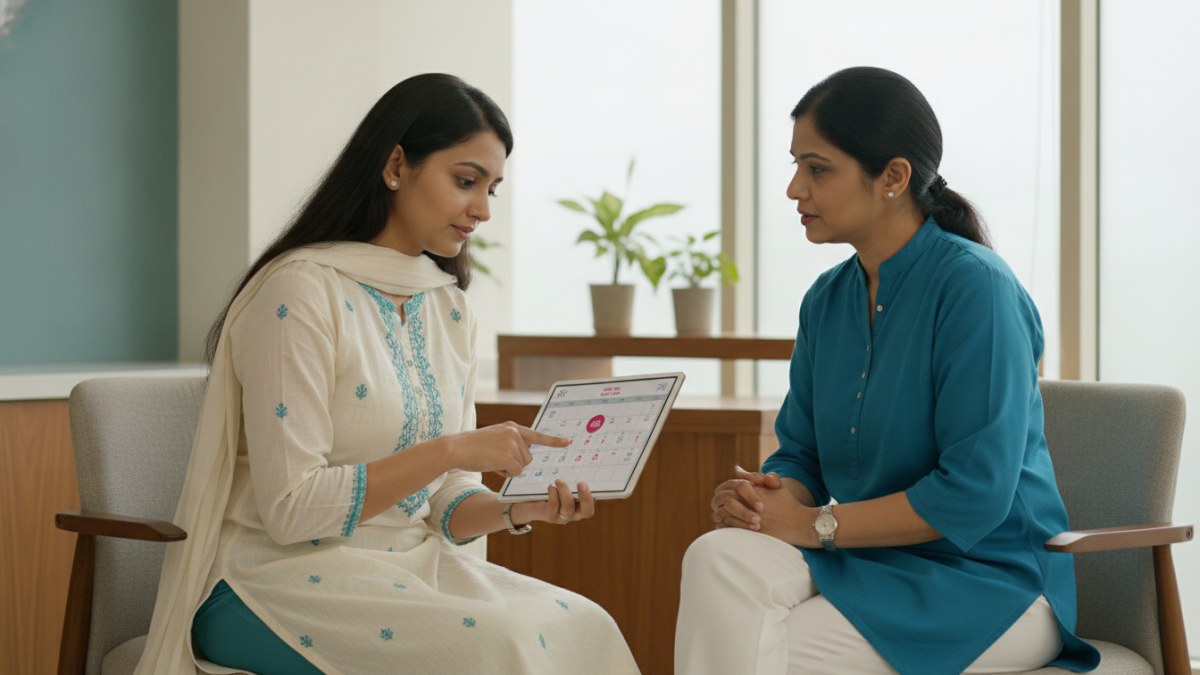 Periods mein zyada bleeding: gynaecologist se kab milein?