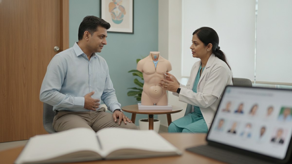 Navi Mumbai mein Hernia ki Gaanth hone par General Surgeon se kab milein?