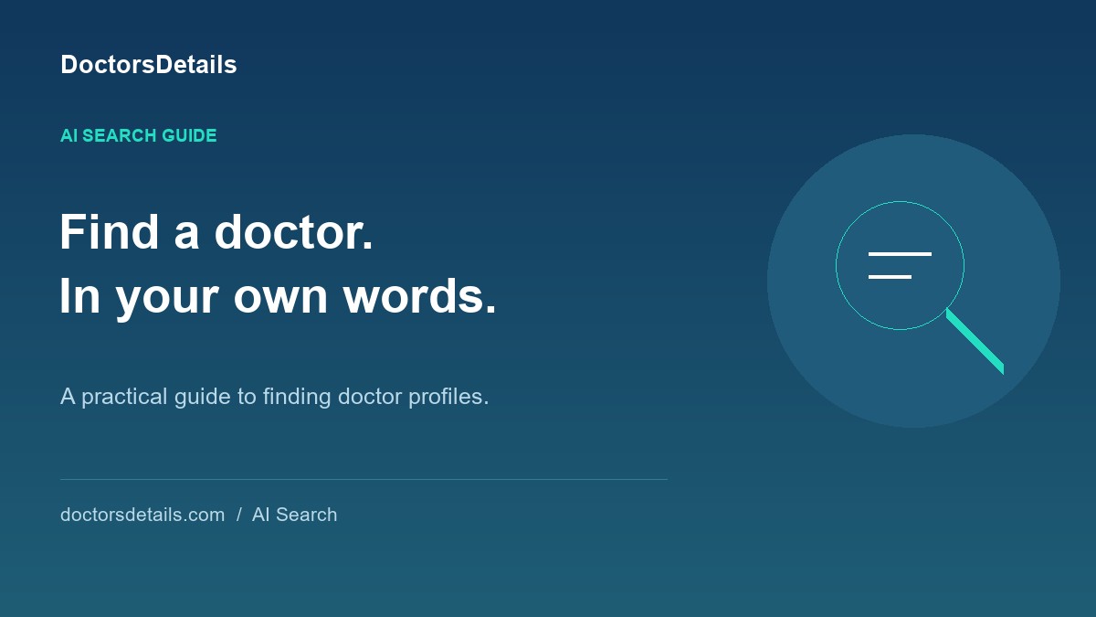 AI Doctor Search: Find Doctors in Hindi or English