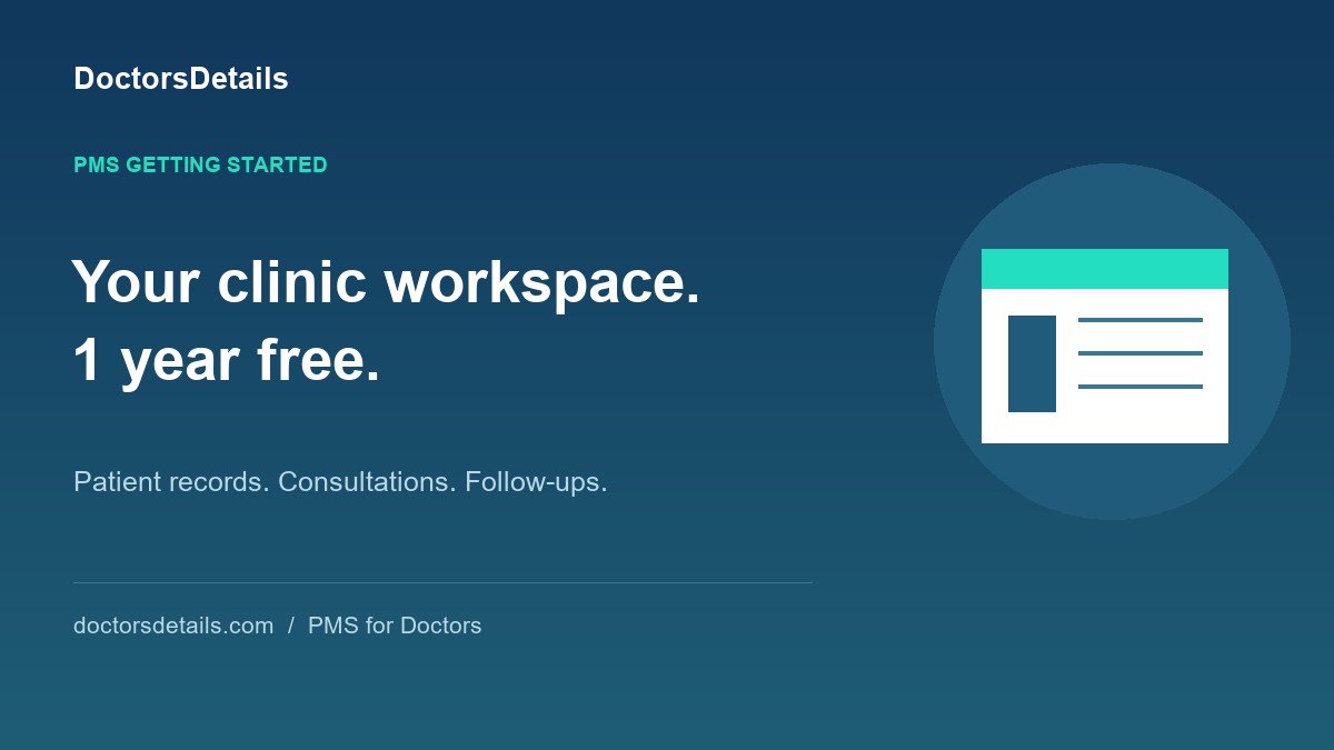 Free PMS Software for Doctors: The One-Year Introductory Offer