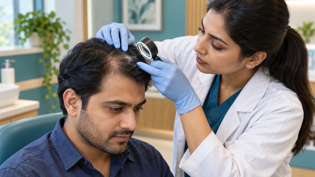 Baal zyada jhad rahe hain? Doctor se kab salah lein?